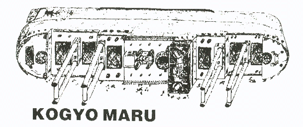 Kogyo Maru, sunk in Coron Bay, Palawan, Philippines