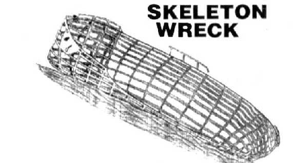 Skeleton Wreck, northwest corner of Coron Island, Palawan, Philippines.
